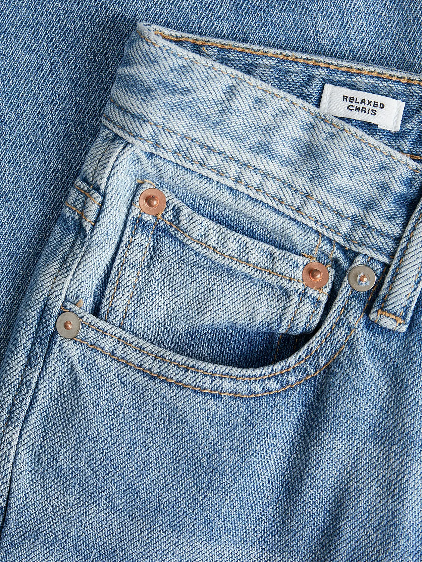 JACK & JONES | Jungen Jeans Relaxed Fit JJICHRIS JJORIGINAL | hellblau