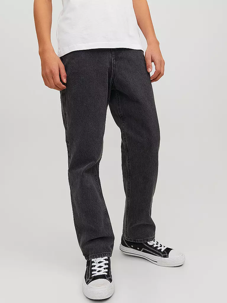 JACK & JONES | Jungen Jeans Relaxed Fit JJICHRIS | schwarz