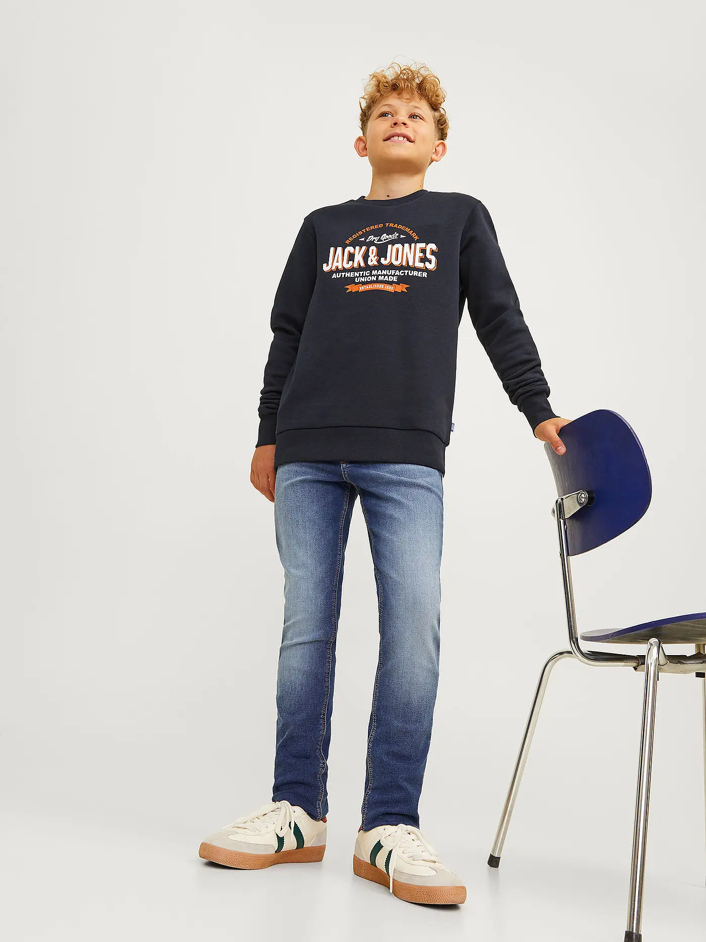 JACK & JONES | Jungen Jeans Slim Fit JJIGLENN | blau
