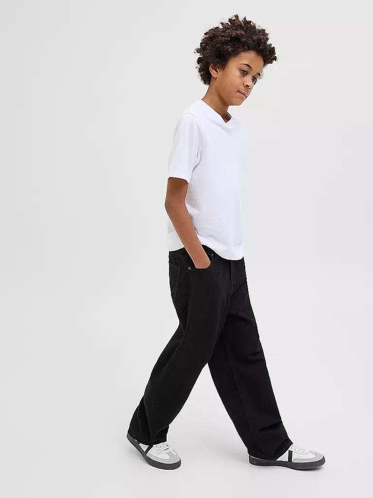 JACK & JONES | Jungen Jeans Tapered Fit JJIALEX JJORIGINAL | schwarz