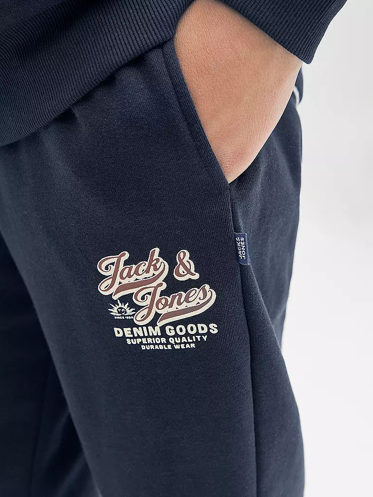 JACK & JONES | Jungen Jogginghose JPSTELOGO | dunkelblau