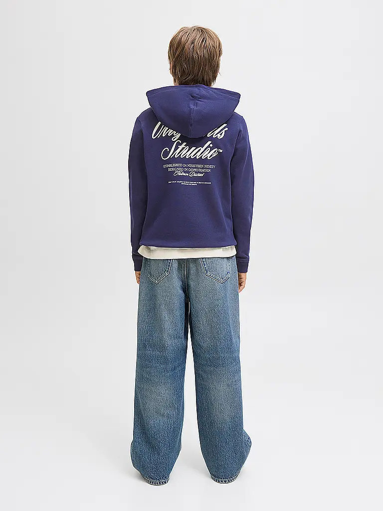 JACK & JONES | Jungen Kapuzensweater - Hoodie  JORNORREBRO | blau