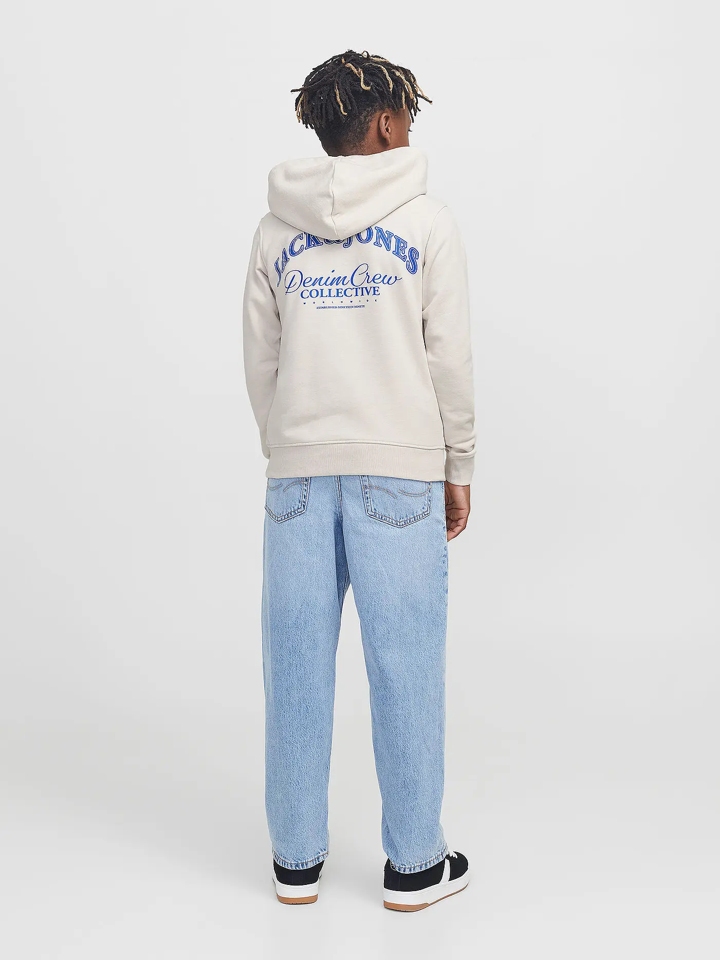 JACK & JONES | Jungen Kapuzensweater - Hoodie JJEBRANDES | beige