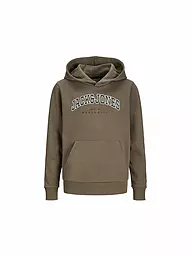 JACK & JONES | Jungen Kapuzensweater - Hoodie JJECALEB  | braun