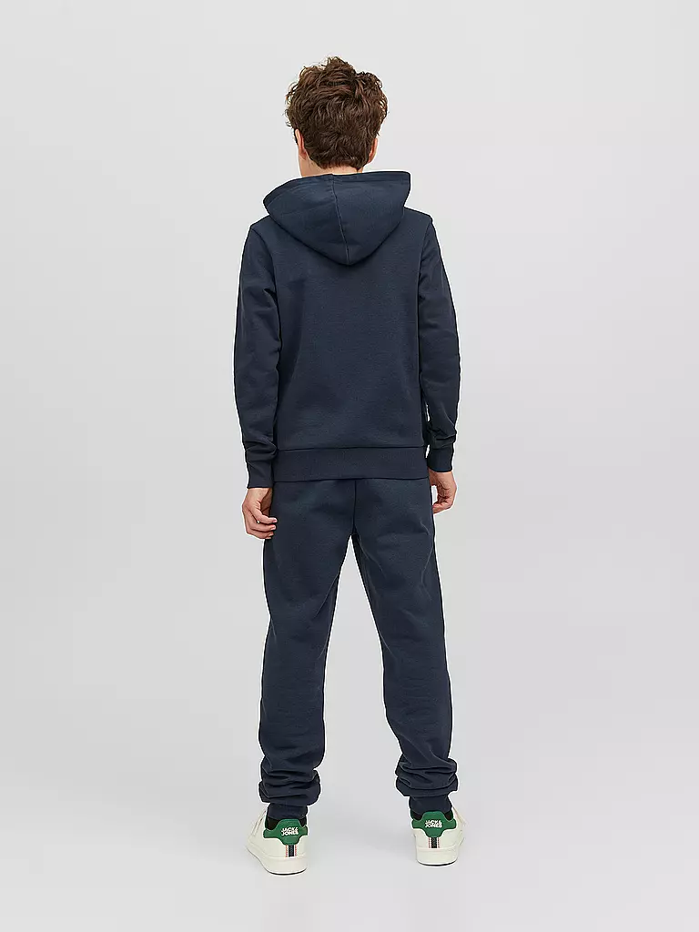 JACK & JONES | Jungen Kapuzensweater - Hoodie JJEJOSH | schwarz