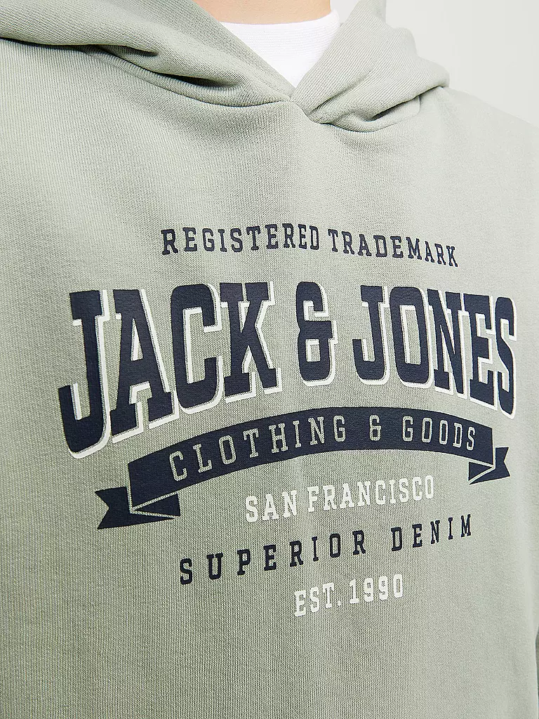 JACK & JONES | Jungen Kapuzensweater - Hoodie JJELOGO | blau