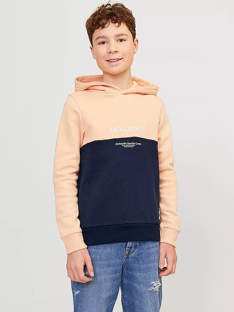 JACK & JONES | Jungen Kapuzensweater - Hoodie JJERYDER | orange