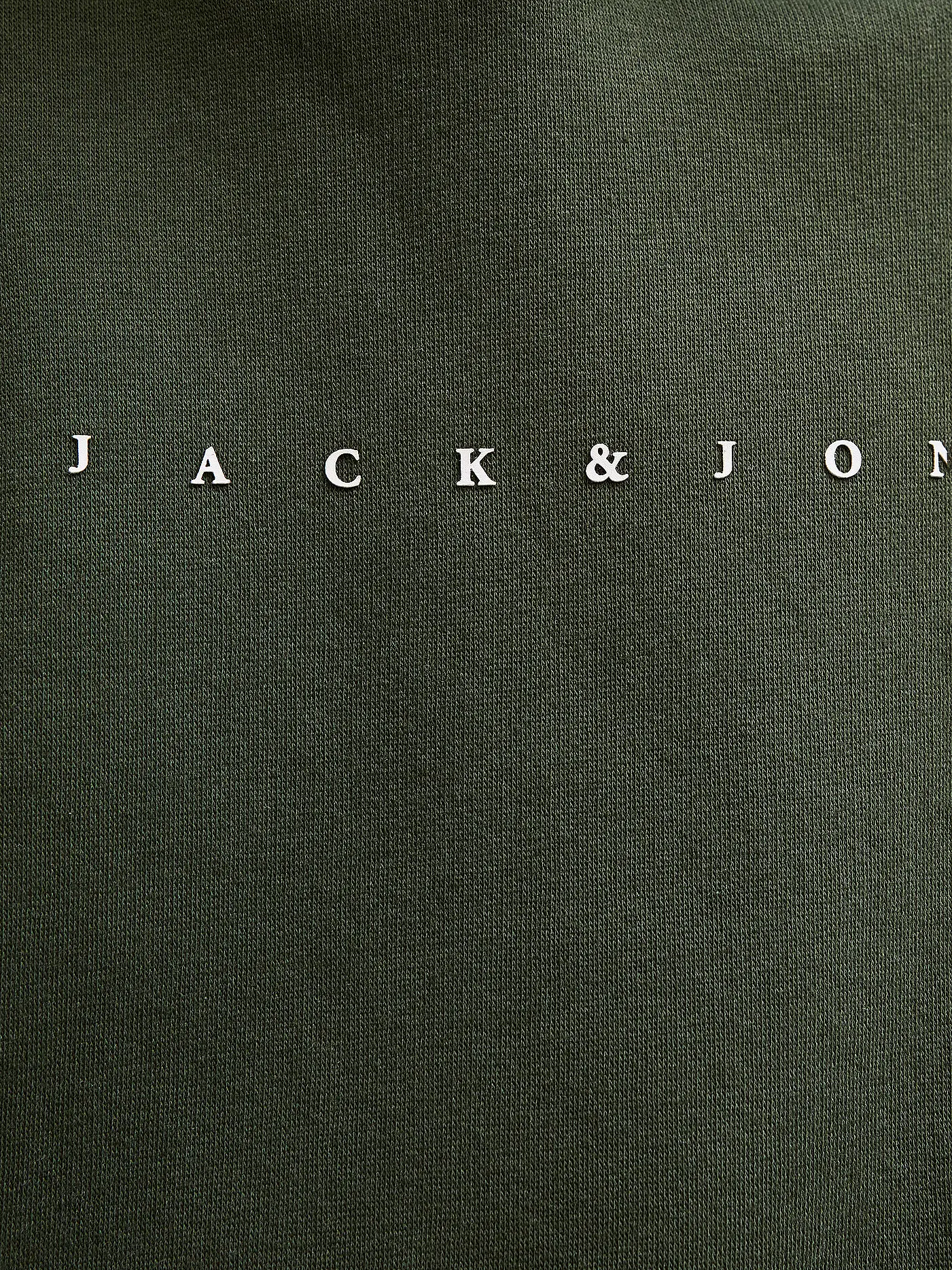JACK & JONES | Jungen Kapuzensweater - Hoodie JJESTAR JJ  | dunkelgrün