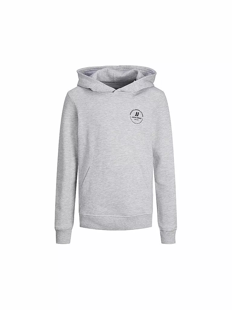 JACK & JONES | Jungen Kapuzensweater - Hoodie JJESWIFT  | Hellgrau