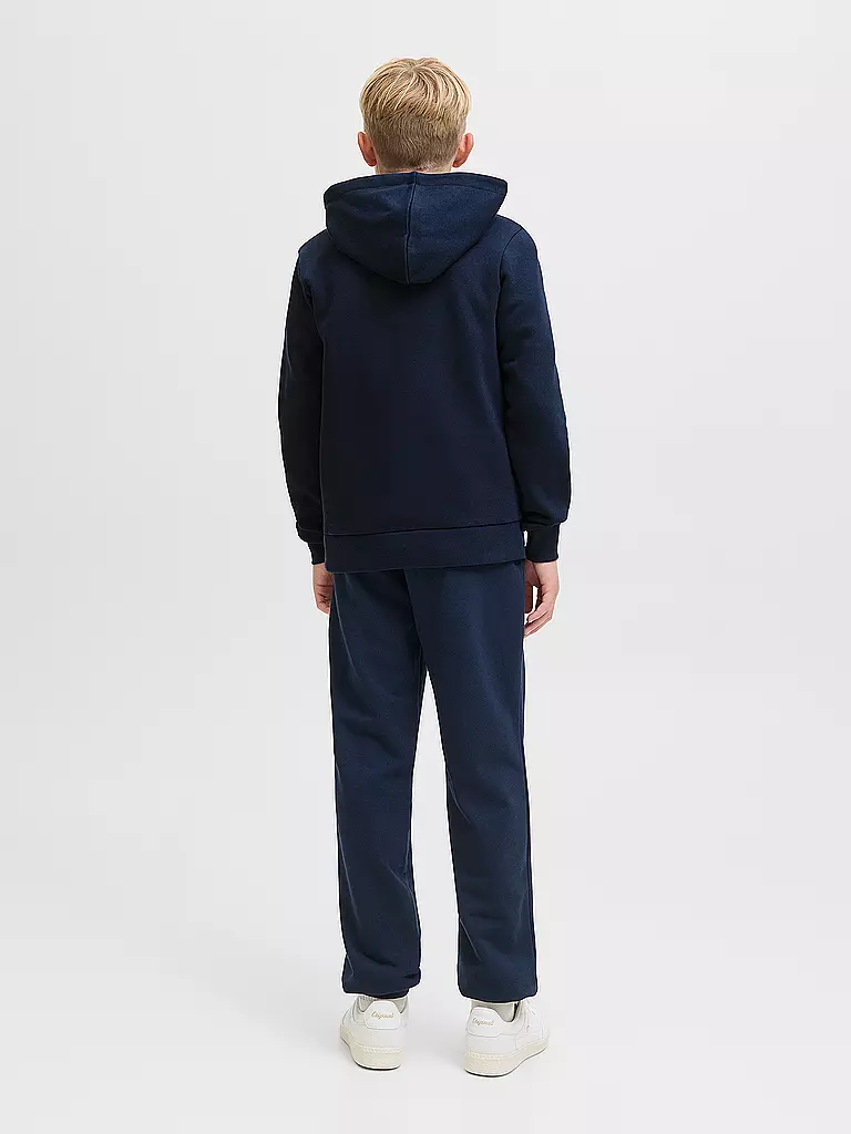 JACK & JONES | Jungen Kapuzensweater JJELOGO | blau