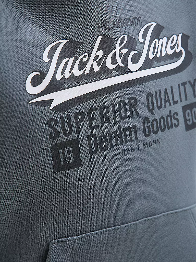 JACK & JONES | Jungen Kapuzensweater JJELOGO | dunkelblau