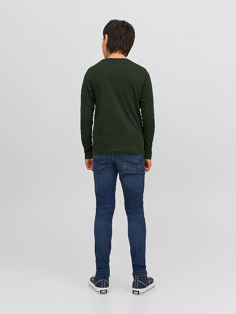 JACK & JONES | Jungen Langarmshirt JJELOGO | dunkelblau