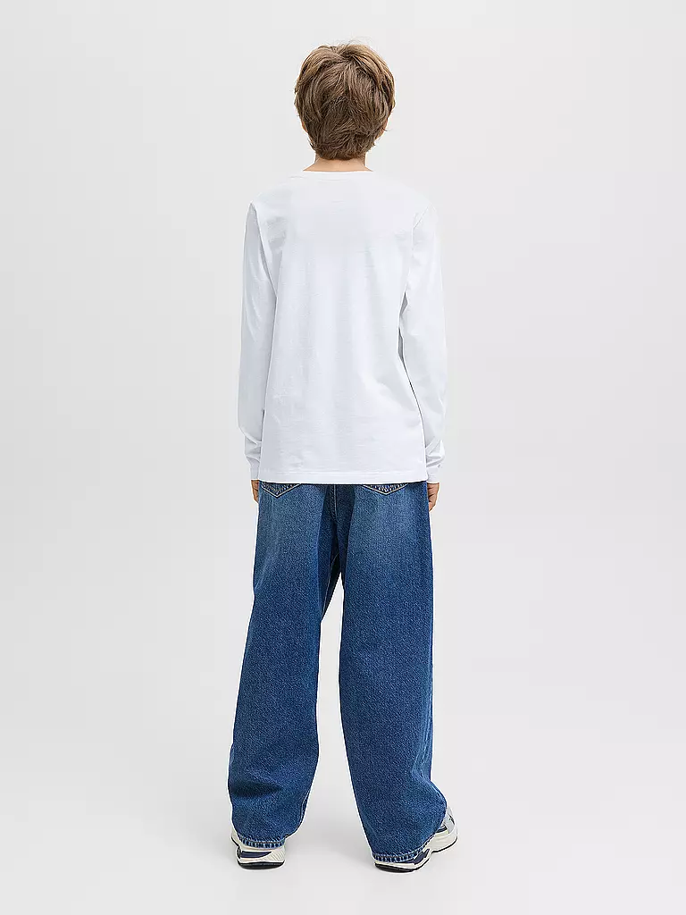 JACK & JONES | Jungen Langarmshirt JJELOGO | dunkelblau