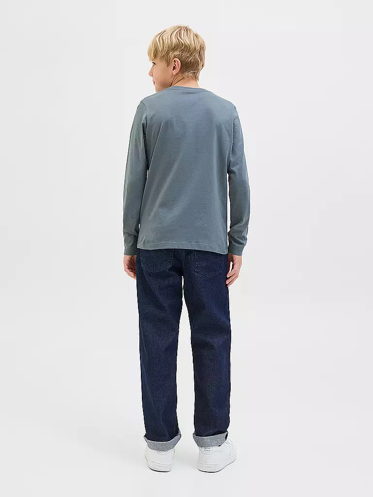 JACK & JONES | Jungen Langarmshirt JJELOGO | dunkelblau
