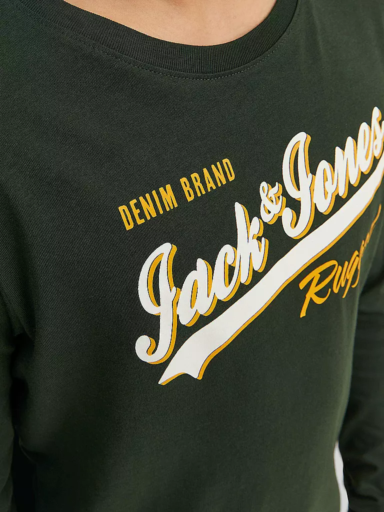 JACK & JONES | Jungen Langarmshirt JJELOGO | dunkelblau