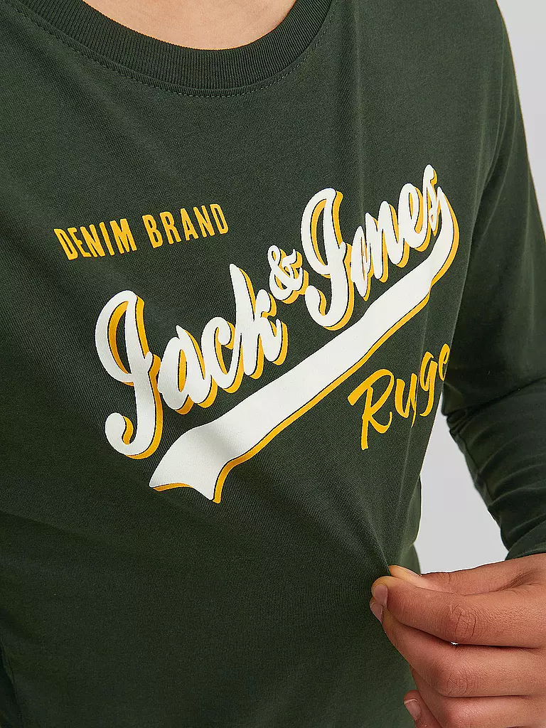 JACK & JONES | Jungen Langarmshirt JJELOGO | dunkelblau