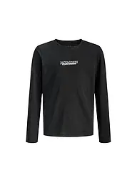 JACK & JONES | Jungen Langarmshirt JORBLEECKER | Schwarz