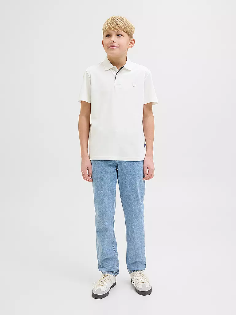 JACK & JONES | Jungen Poloshirt JPRCCRODNEY | Weiss