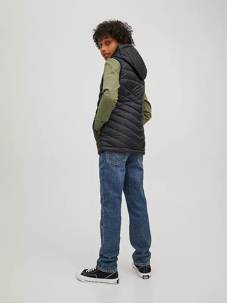 JACK & JONES | Jungen Steppgilet  JJEHERO | dunkelblau