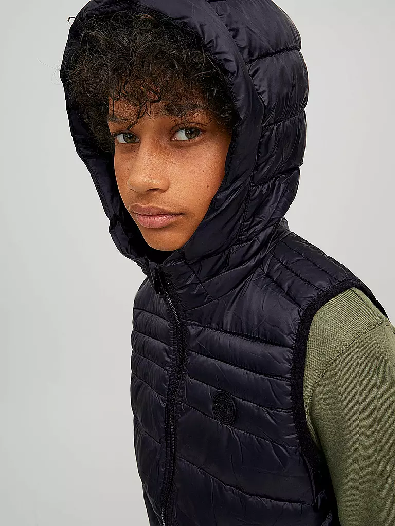 JACK & JONES | Jungen Steppgilet  JJEHERO | dunkelblau