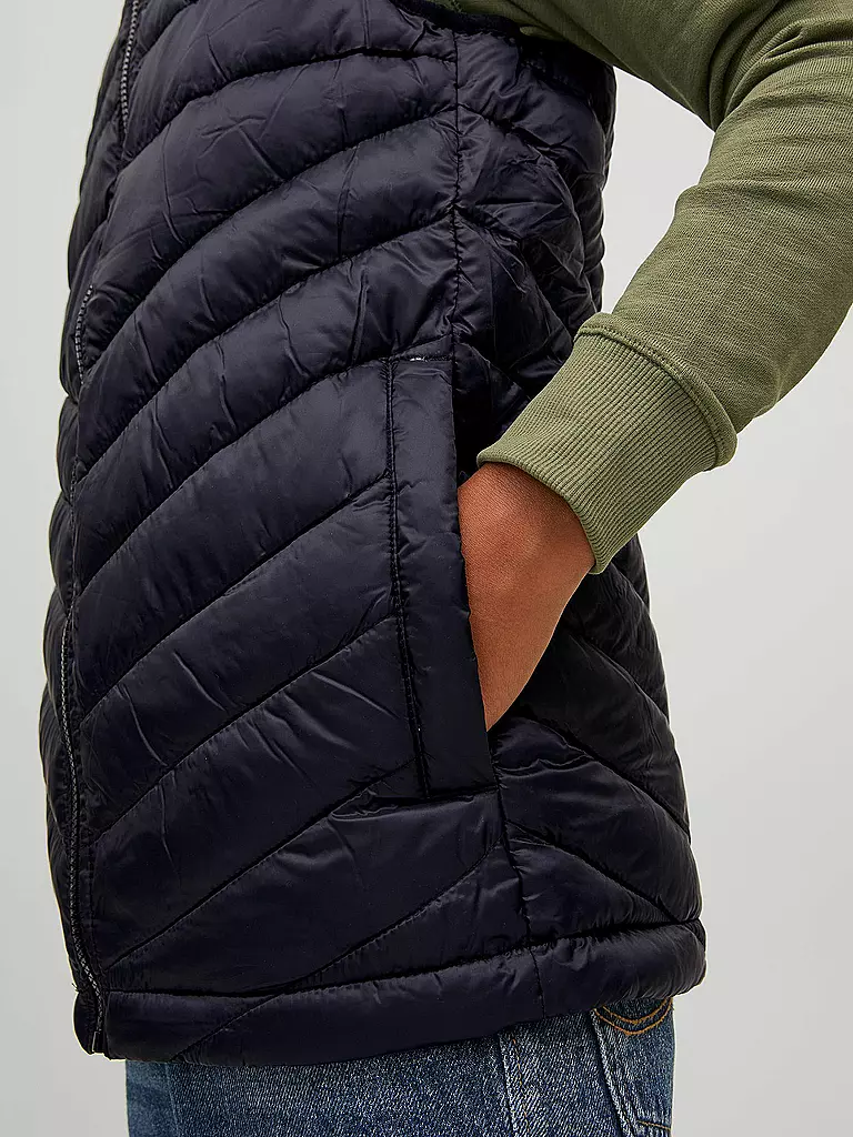 JACK & JONES | Jungen Steppgilet  JJEHERO | dunkelblau