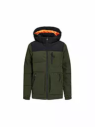 JACK & JONES | Jungen Steppjacke  JJEOTTO  | olive