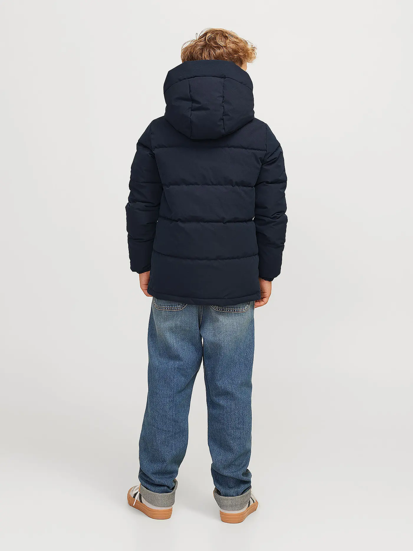 JACK & JONES | Jungen Steppjacke  JJEOTTO  | dunkelblau