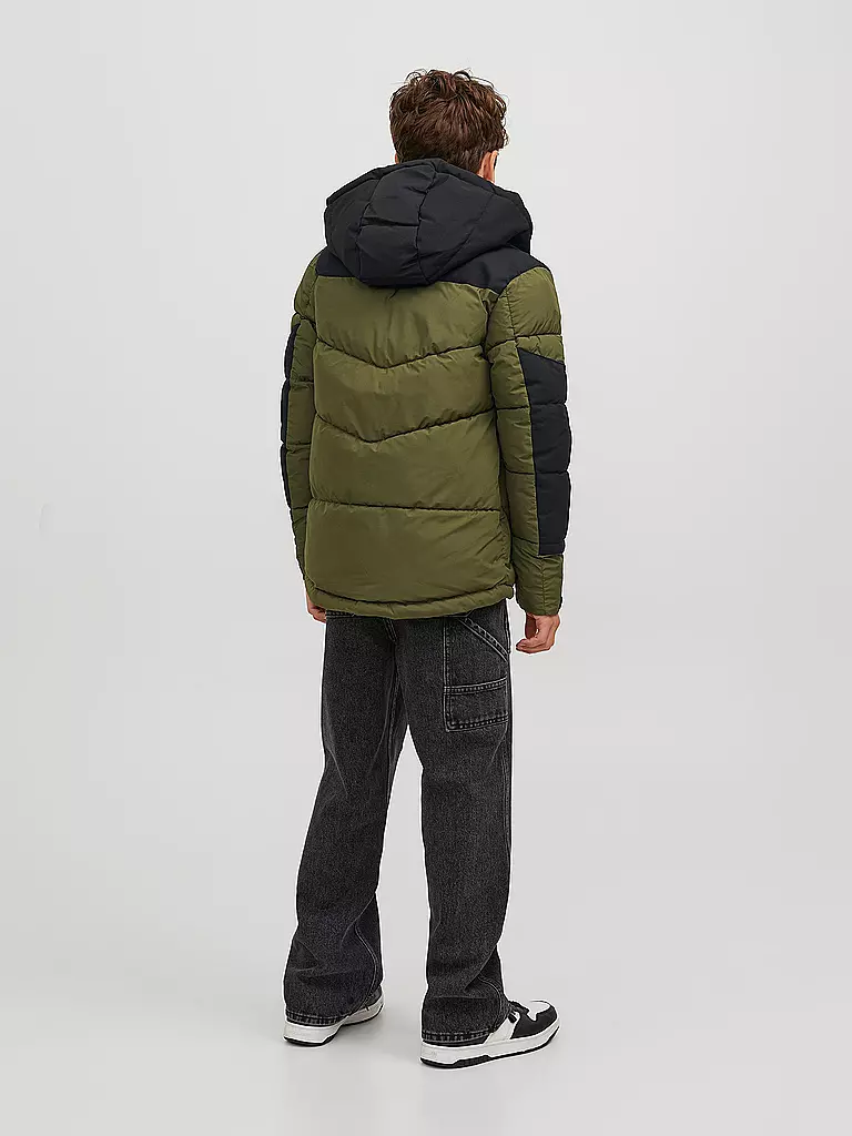 JACK & JONES | Jungen Steppjacke JCOOTIS | dunkelrot