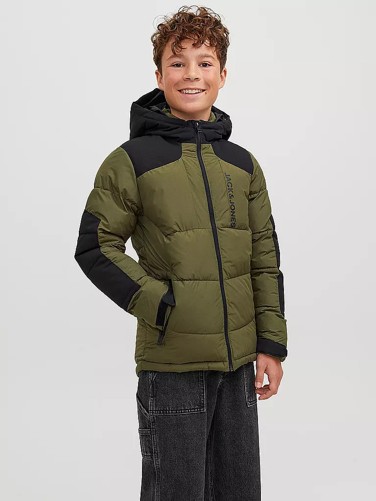 JACK & JONES | Jungen Steppjacke JCOOTIS | dunkelrot