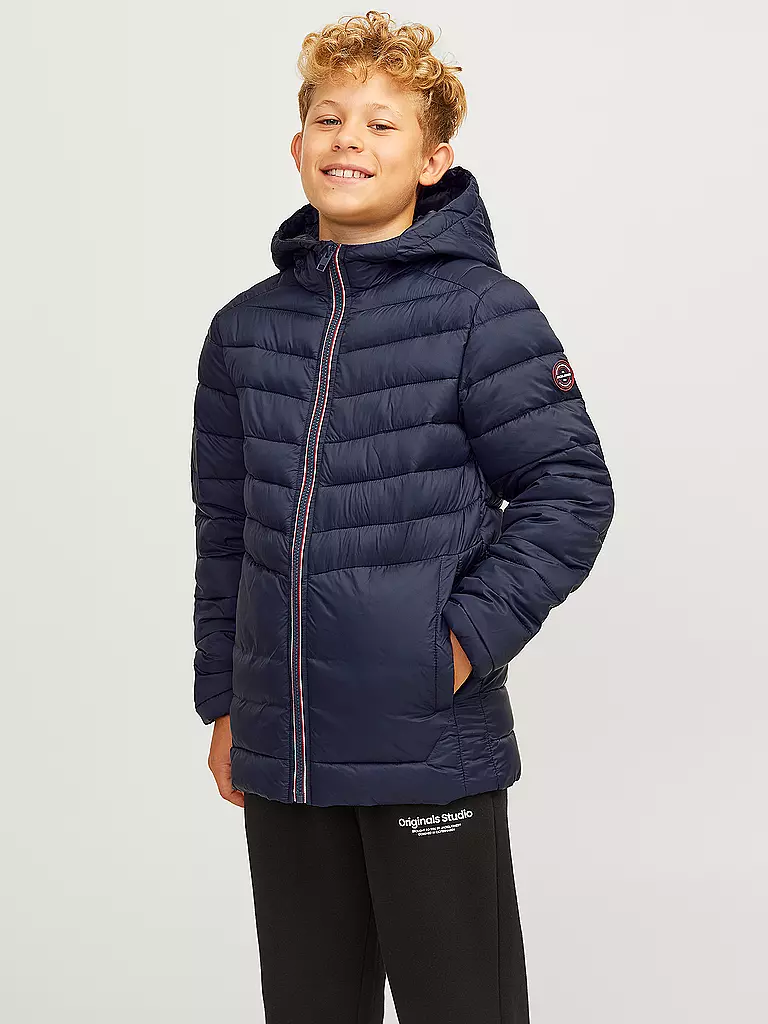 JACK & JONES | Jungen Steppjacke JJESPRINT | schwarz