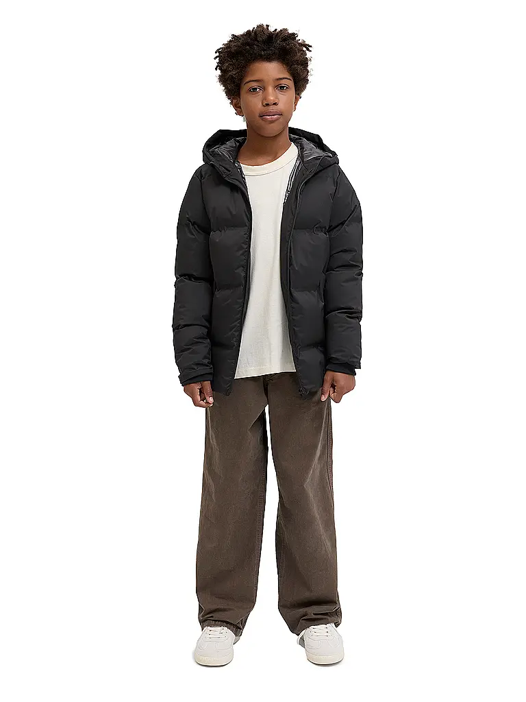 JACK & JONES | Jungen Steppjacke JJKAITO | schwarz