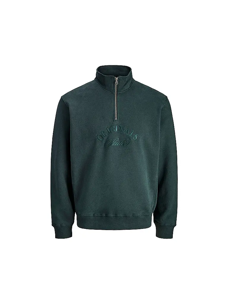 JACK & JONES | Jungen Sweater JORBLEECKER | dunkelgrün