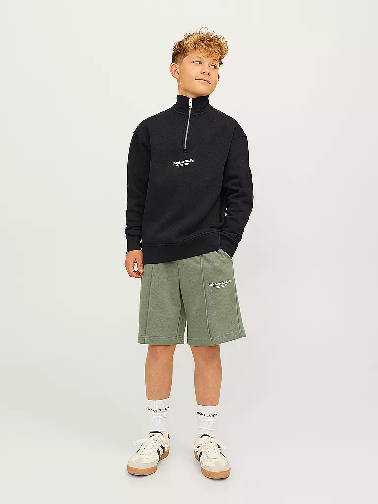 JACK & JONES | Jungen Sweater JORVESTERBRO | Schwarz