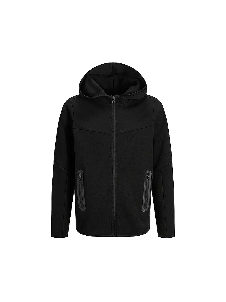 JACK & JONES | Jungen Sweatjacke JCOFUSION | Schwarz