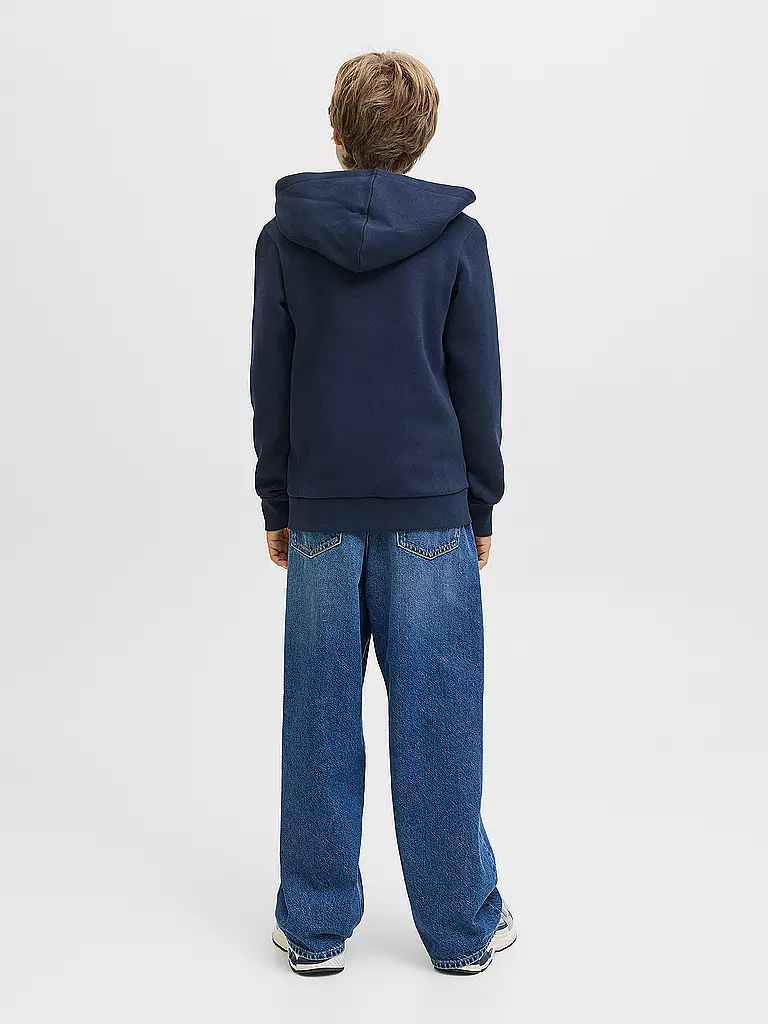 JACK & JONES | Jungen Sweatjacke JJELOGO | dunkelblau