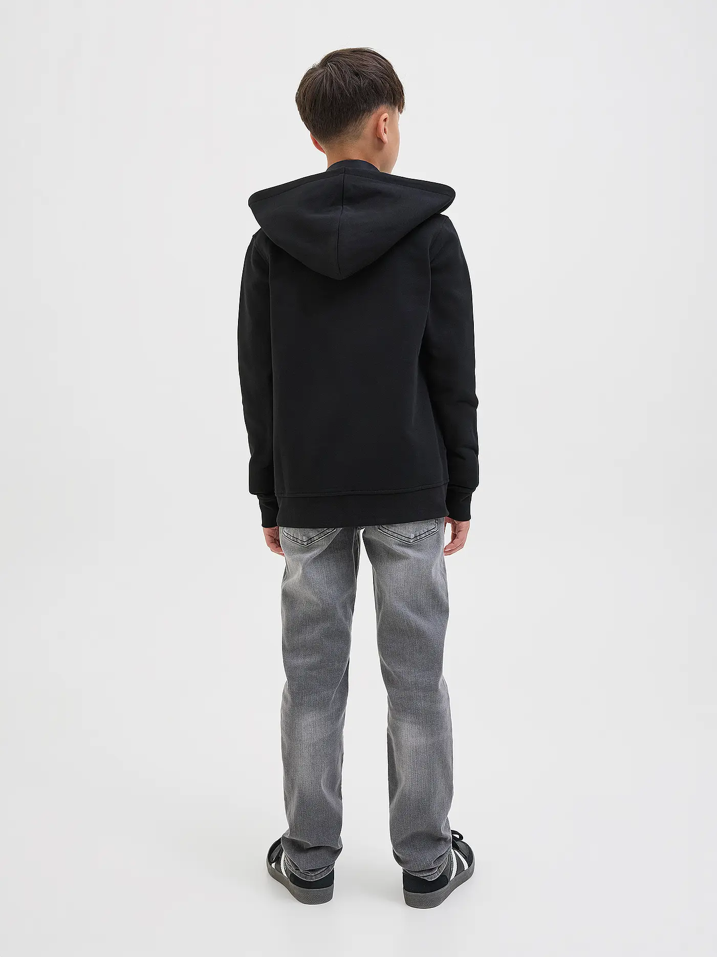 JACK & JONES | Jungen Sweatjacke JJESOHO  | schwarz