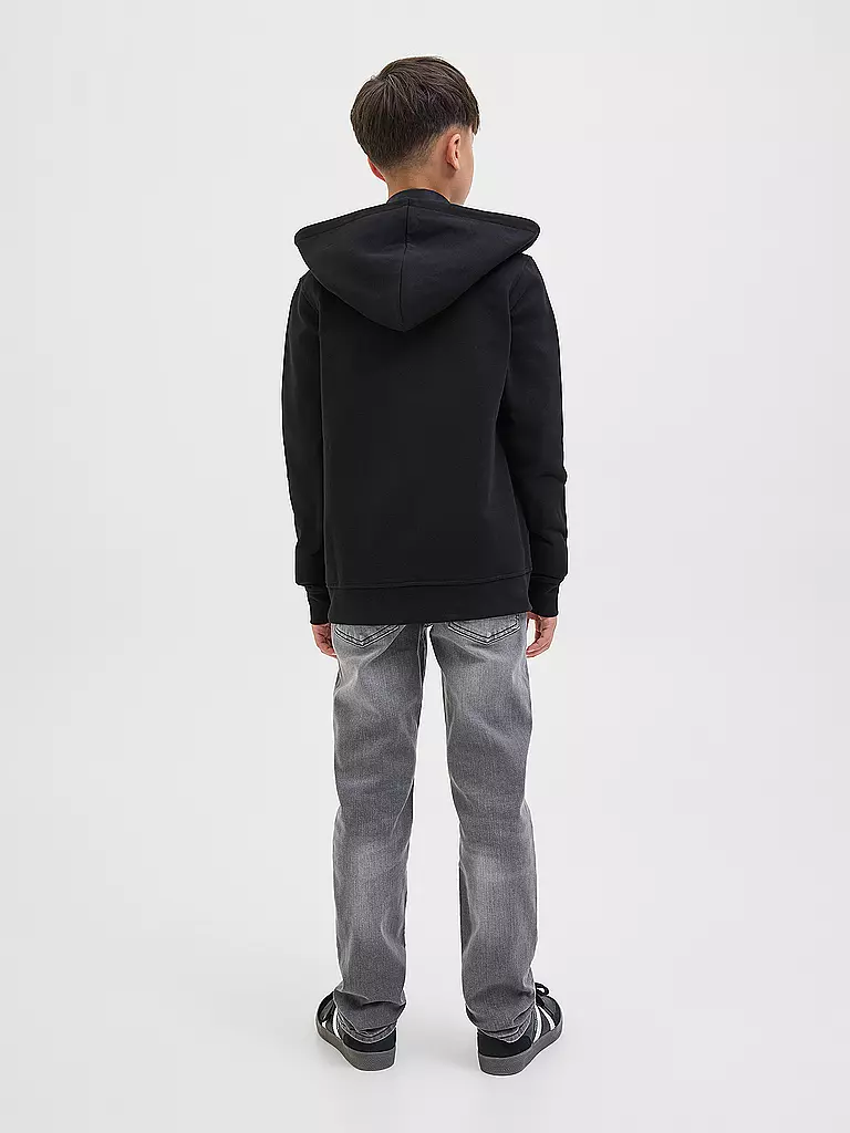 JACK & JONES | Jungen Sweatjacke JJESOHO | schwarz