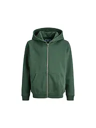 JACK & JONES | Jungen Sweatjacke JORBEDFORD  | Dunkelgrün