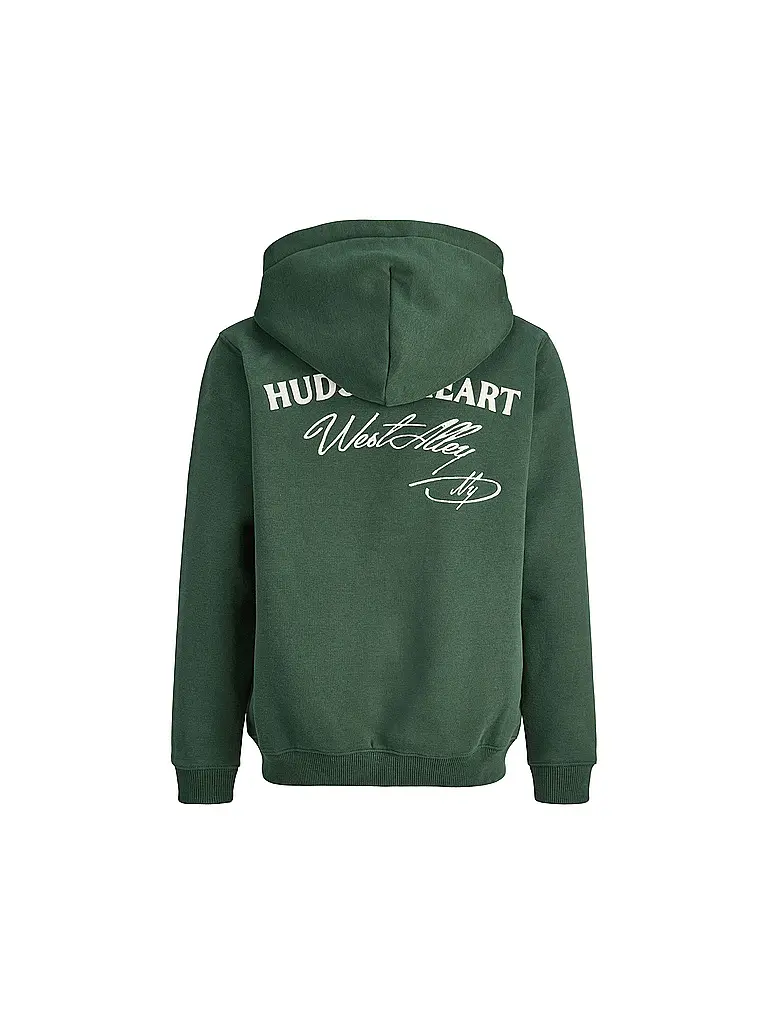 JACK & JONES | Jungen Sweatjacke JORBEDFORD  | Dunkelgrün