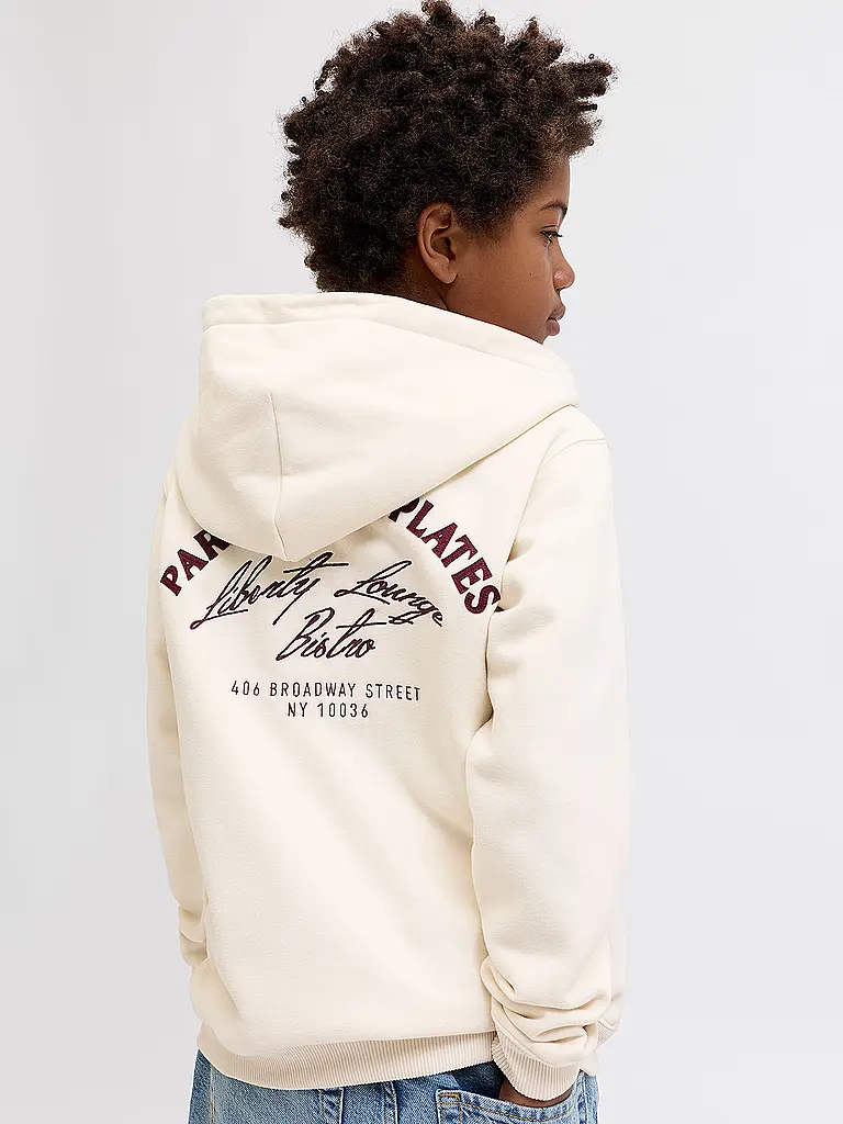 JACK & JONES | Jungen Sweatjacke JORBEDFORD  | Creme