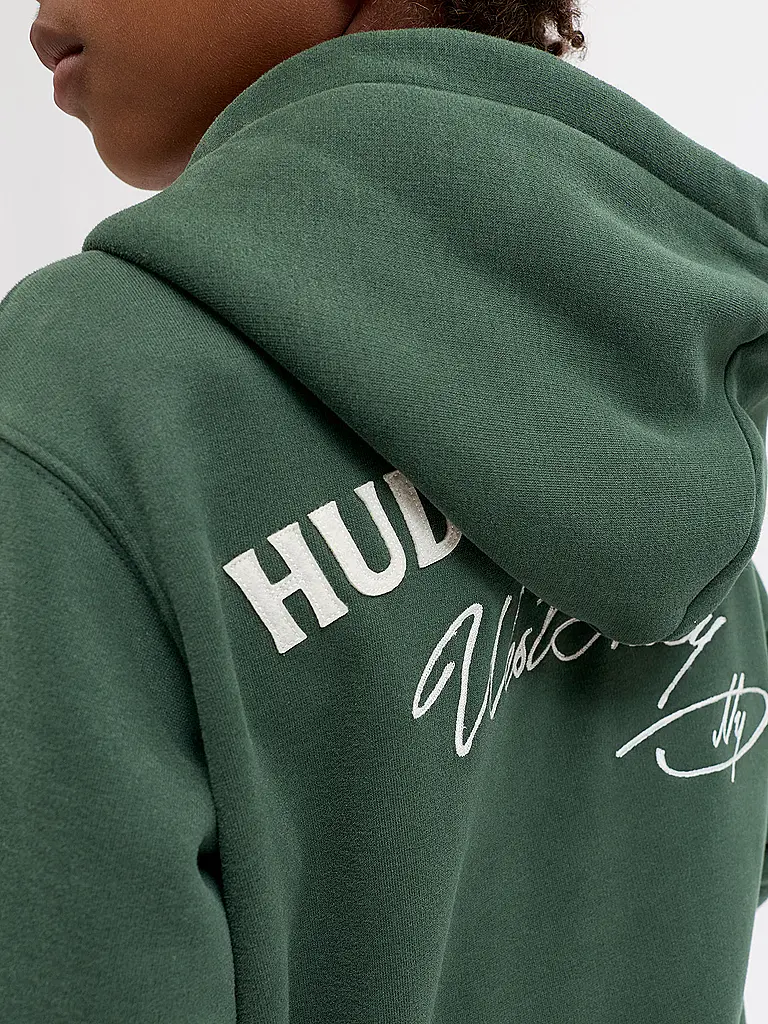 JACK & JONES | Jungen Sweatjacke JORBEDFORD  | Dunkelgrün