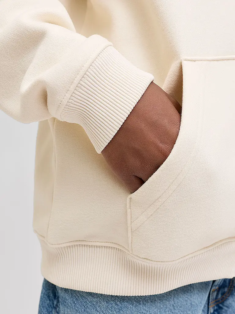 JACK & JONES | Jungen Sweatjacke JORBEDFORD  | Creme