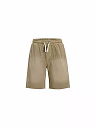JACK & JONES | Jungen Sweatshorts JPSTBILL | hellbraun