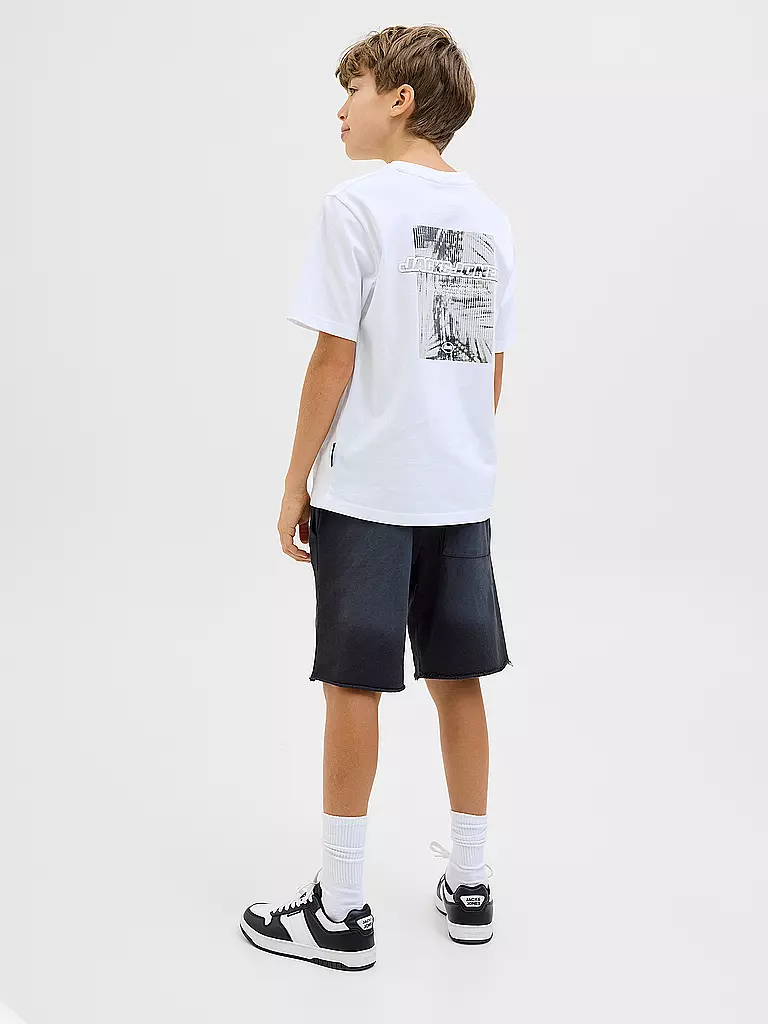JACK & JONES | Jungen Sweatshorts JPSTBILL | hellbraun