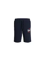 JACK & JONES | Jungen Sweatshorts JPSTLOGO  | Dunkelblau