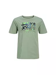 JACK & JONES | Jungen T-Shirt  JJLUKE | hellgrün