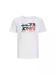 JACK & JONES | Jungen T-Shirt  JJLUKE | weiss
