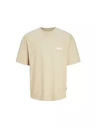 JACK & JONES | Jungen T-Shirt  JORVERMONT | beige