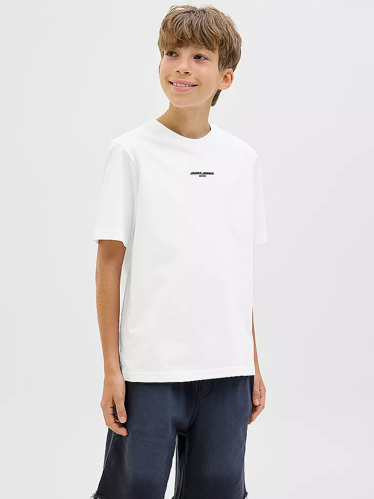 JACK & JONES | Jungen T-Shirt JCOLIDO | grau