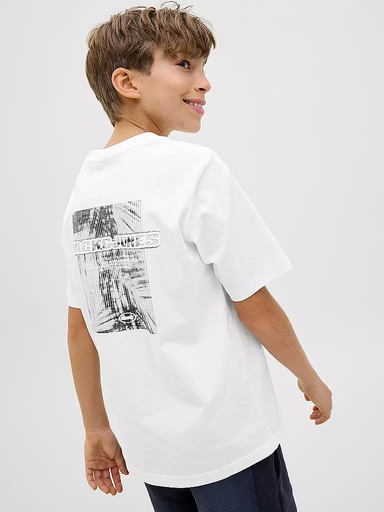 JACK & JONES | Jungen T-Shirt JCOLIDO | grau